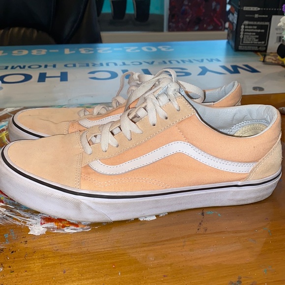Vans Shoes - Peach Old Skool Vans
